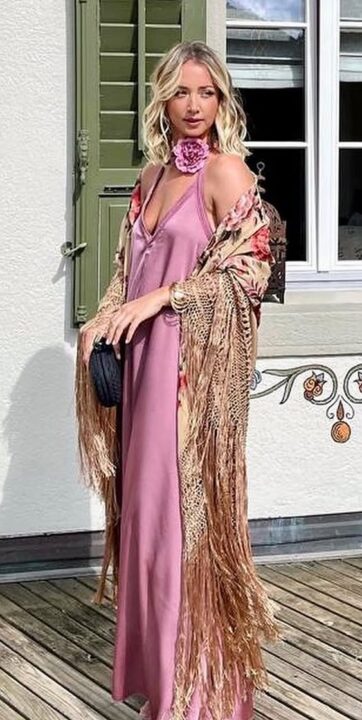 Mantón de manila para fiestas y eventos especiales 